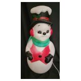 Snowman Blow Mold
