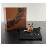 Jay Strongwater Mini Fox Figurine