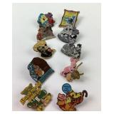 (10) Disney Collector Trader Pins