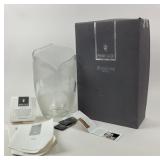 Waterford Crystal Lilies Vase w/ original box
