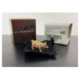 Jay Strongwater Mini Pig Figurine