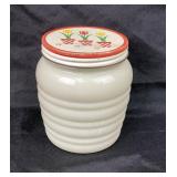 Anchor Hocking Opaque Glass Jar