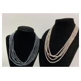 (2) Cultured Pearl Necklaces
