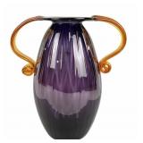 Blenko Purple Vase