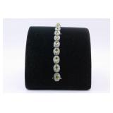 Peridot Sterling Bracelet