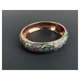 Thomas Kinkade Serenity Copper Bracelet Plated wit