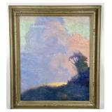 William Hurd Lawrence OOC Landscape Painting