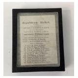 C. 1860 Indiana Republican Presidential Election
