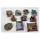 (10) Disney Collector Trader Pins
