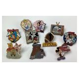 (10) Disney Collector Trader Pins