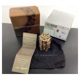 Jay Strongwater Tall Hexagon Trinket Box