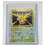 2002 Zapdos Reverse Holo Legendary Vintage Pokemon