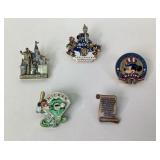 (5) Disney Collector Trader Pins