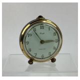 Kienzle Alarm Clock With Gold-Plated Case