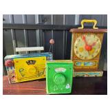 Fisher-Price Musical Toys TV Radio Clock