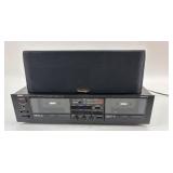 Yamaha K-30 Cassette Deck, Paradigm Speaker