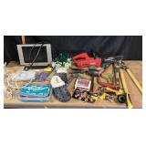 Toro Chainsaw, Gateway Monitor, XL Shoes, Garden T