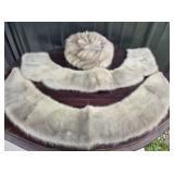 Paris Boutique Fur Hat, Collar, Cuffs