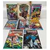Marvel, DC Titans, Wolverine, Tarzan Comics