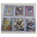 (6) Pokemon Full Art Cards