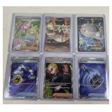 (6) Pokemon Full Art Cards