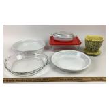 Pyrex, Corning Ware Dishes, RRP Co Ceramic Planter