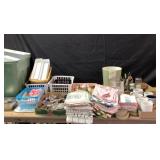 Kitchen Utensils, Linens, Storage Containers