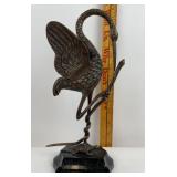 Metal Stork Sculpture Made In India