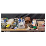 Wooden Bird Feeder, GE Halogen Lights, Chemicals