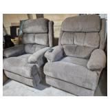 Lazboy Power Recliners (2) One Remote - Untested