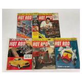 Hot Rod Magazines 1950s Automotive Covers