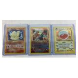 (3) Pokemon Vintage Holographic Cards
