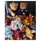 Stuffed Animals With Teddy Bears, Muppets, Moose +