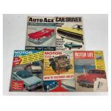 1950ï¿½s Auto Age, Car and Driver, Motor Life Magazi