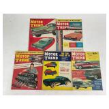 Motor Trend Magazines, 1950s Automotive Issues