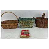 Wicker Baskets With The Workbasket Magazine