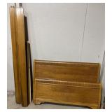 Art deco waterfall bedframe-full