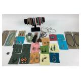 Costume Jewelry: Pierced Earrings, Paracord