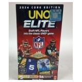 Sealed 2024 Core Edition NFL UNO ELITE Game