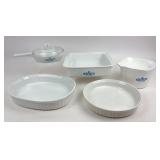 CorningWare Blue Cornflower Bakeware and Saucemake