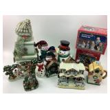 Christmas Figurines, Snowmen, Nativity Set, Holida