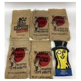 (5) Planters Peanut Bags and Oven Mitt