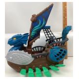 Fisher Price Dragon Serpent Pirate Ship