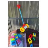 Fisher-Price Toy Push Popper With Plastic Shape Bl