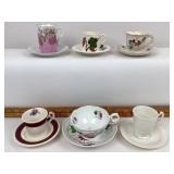 Teacup Saucer Pairs: Fondeville Ambassador Ware
