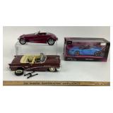 Die-Cast Cars Porsche Carrera GT, Buick, Prowler