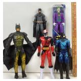 Action Figures: Joker, Batman, Power Ranger