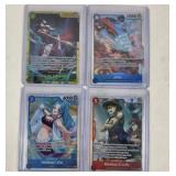 (4) One Piece Full Art Cards