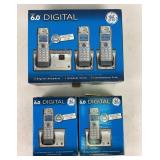 GE Digital Cordless Phones With Answering System