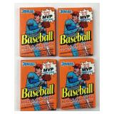 (4) Donruss 1990 Baseball Packs